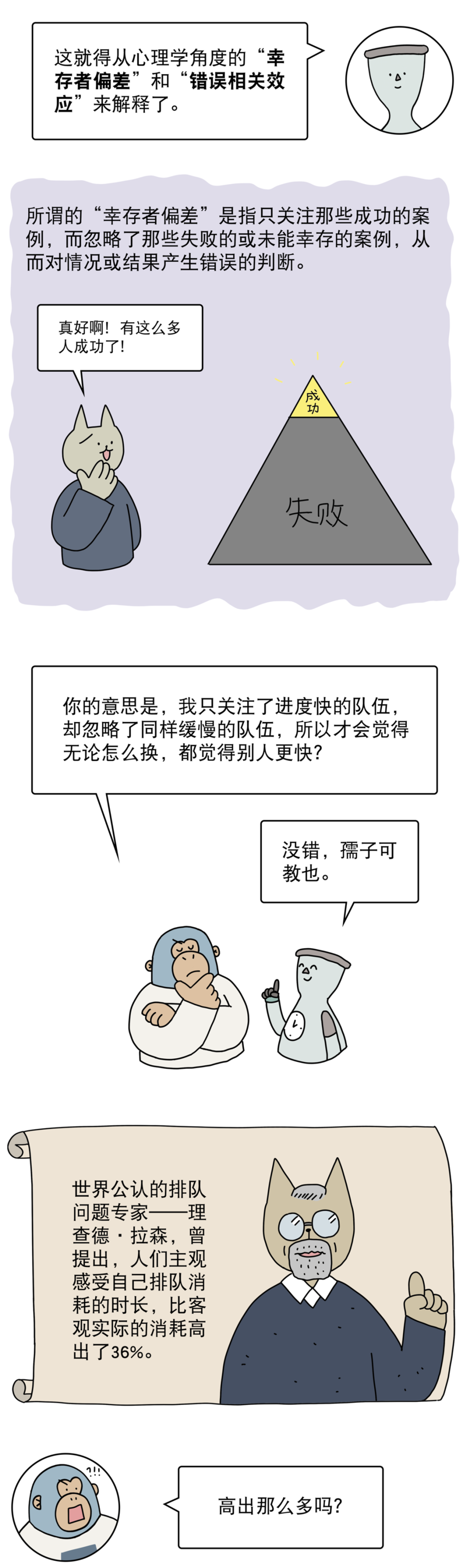 賭波：爲什麽排隊，你的隊伍縂是最慢？